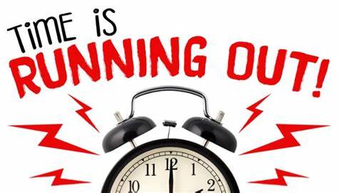 It Is Not Too Late…
