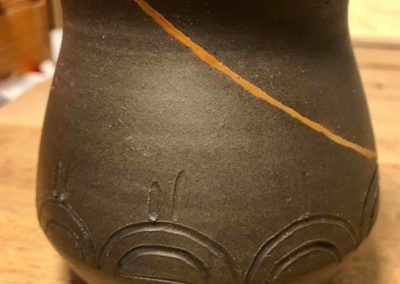 mug repaired using Kintsugi